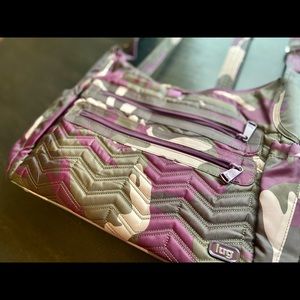 Lug ‘Camo Berry’ Camper & Can Can Set